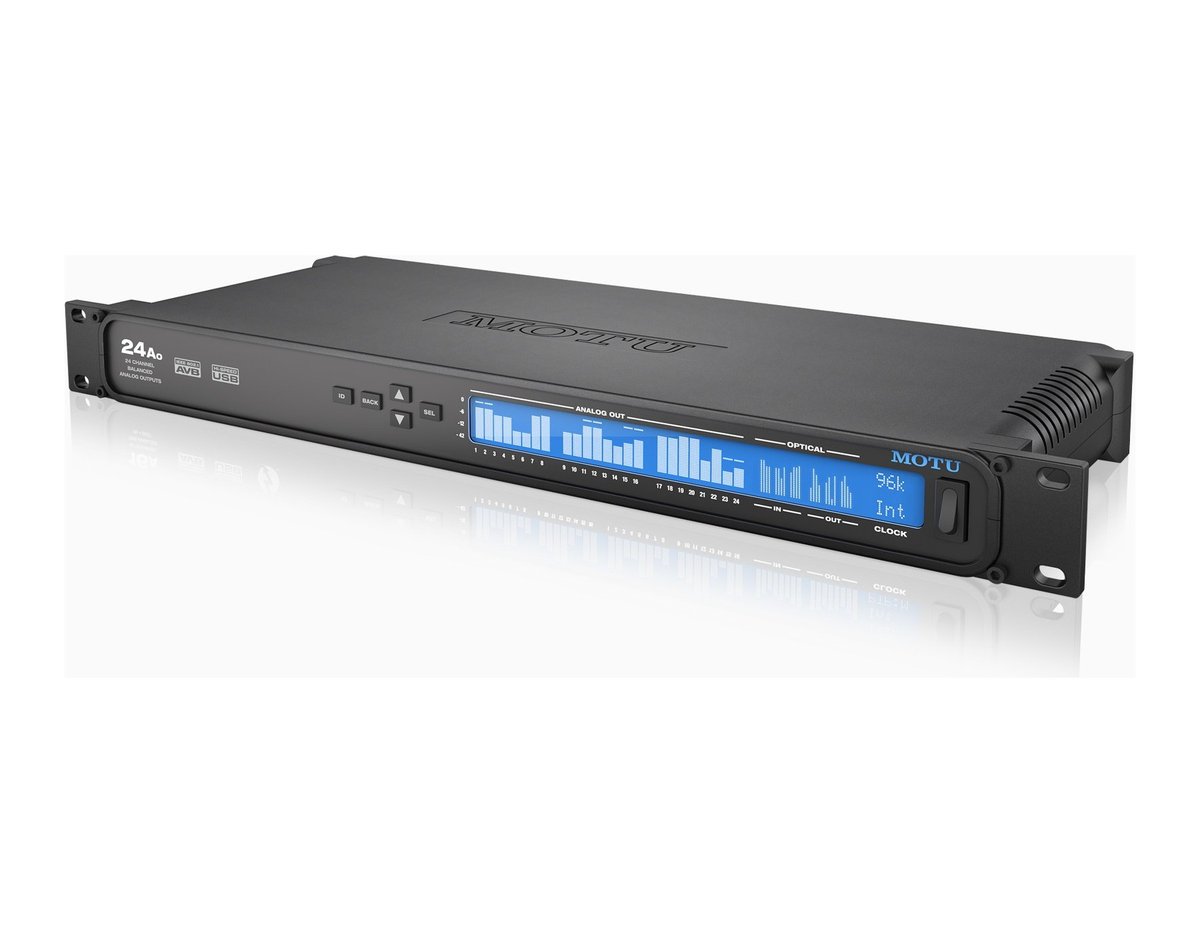 MOTU 24Ao 72-Channel Audio Interface with 24 Analog Outputs and AVB