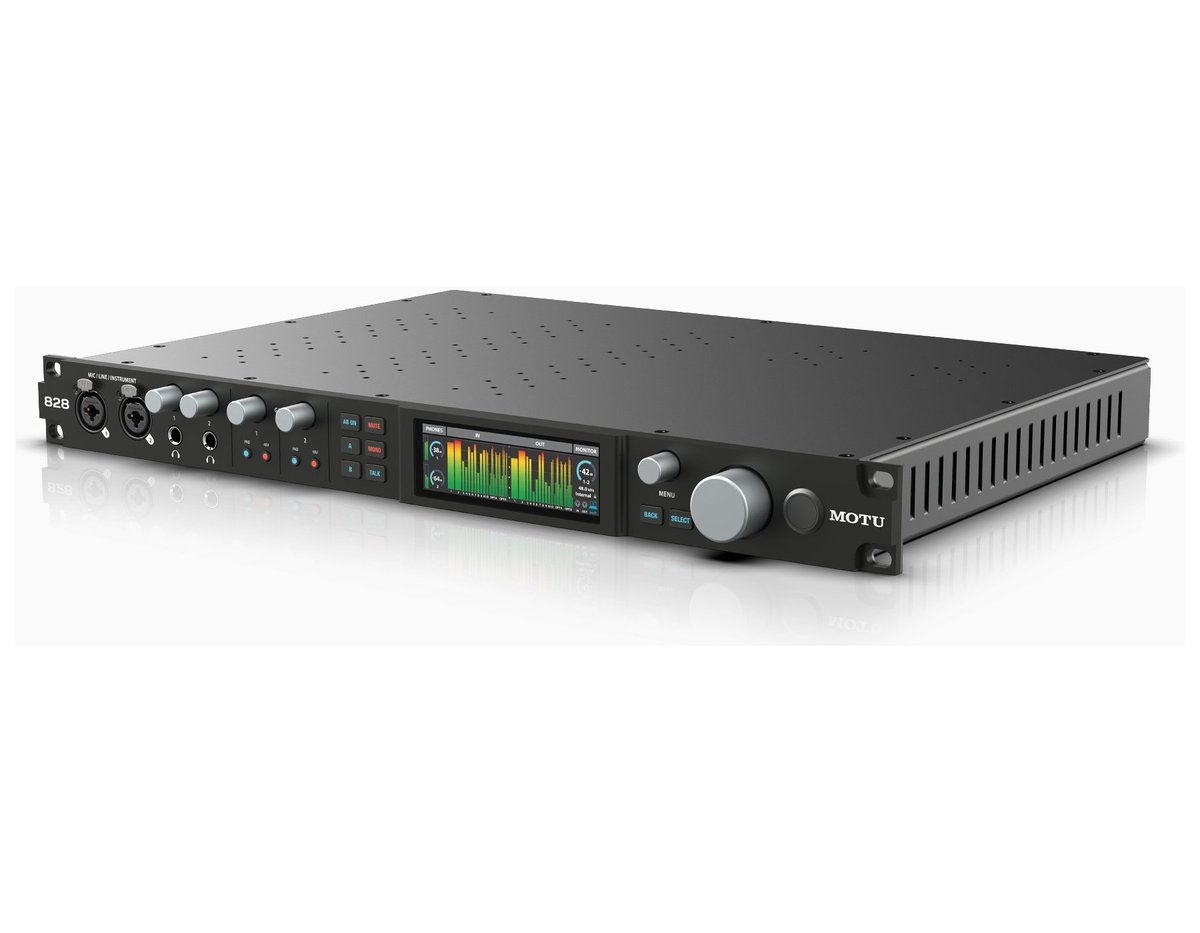 MOTU 828 28x32 USB3 Audio Interface with DSP Mixing and Effects