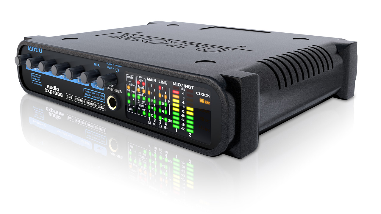 MOTU Audio Express Hybrid FireWire and USB Audio Interface - view 3