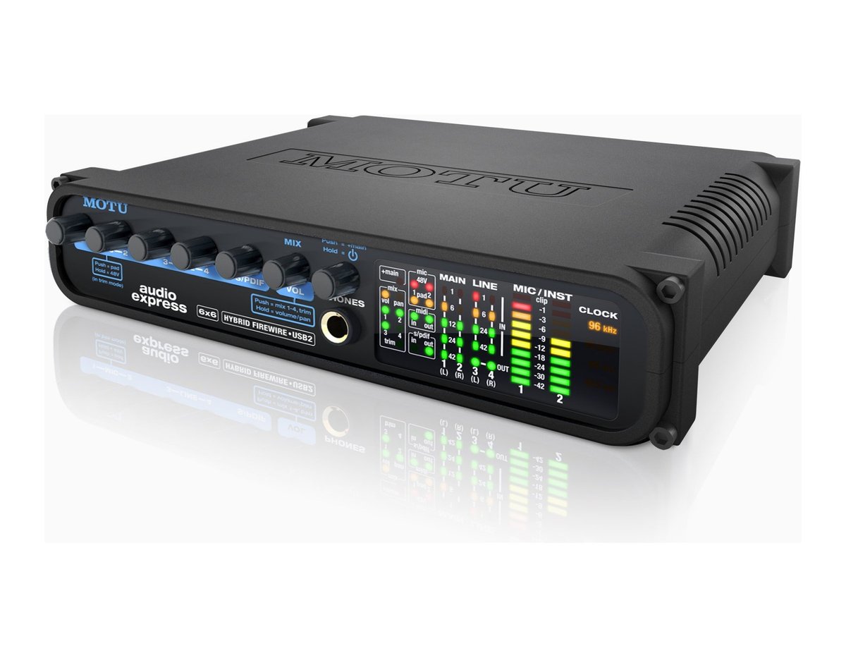 MOTU Audio Express Hybrid FireWire and USB Audio Interface product image