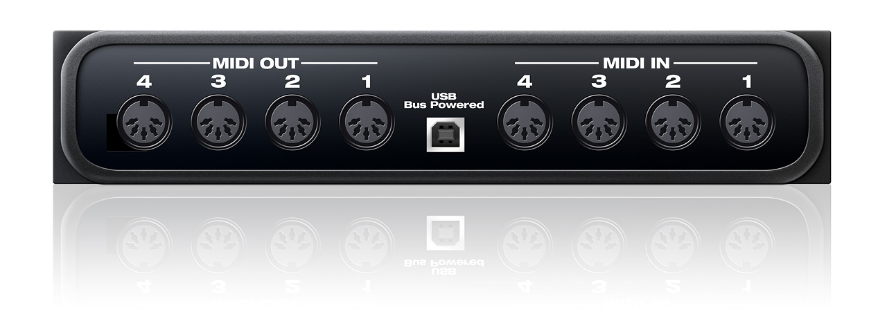 MOTU micro lite 5x5 USB MIDI Interface - view 3