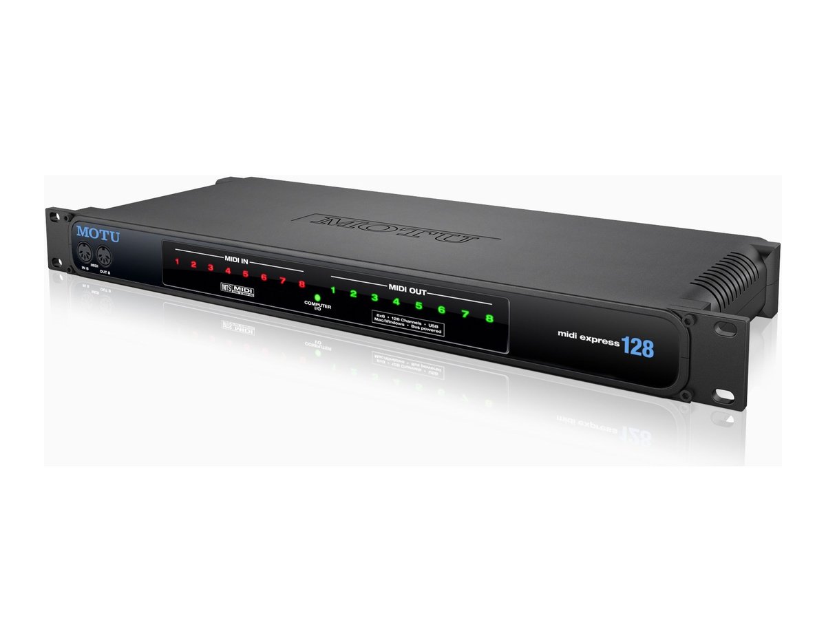 MOTU MIDI Express 128 8x9 USB MIDI Interface