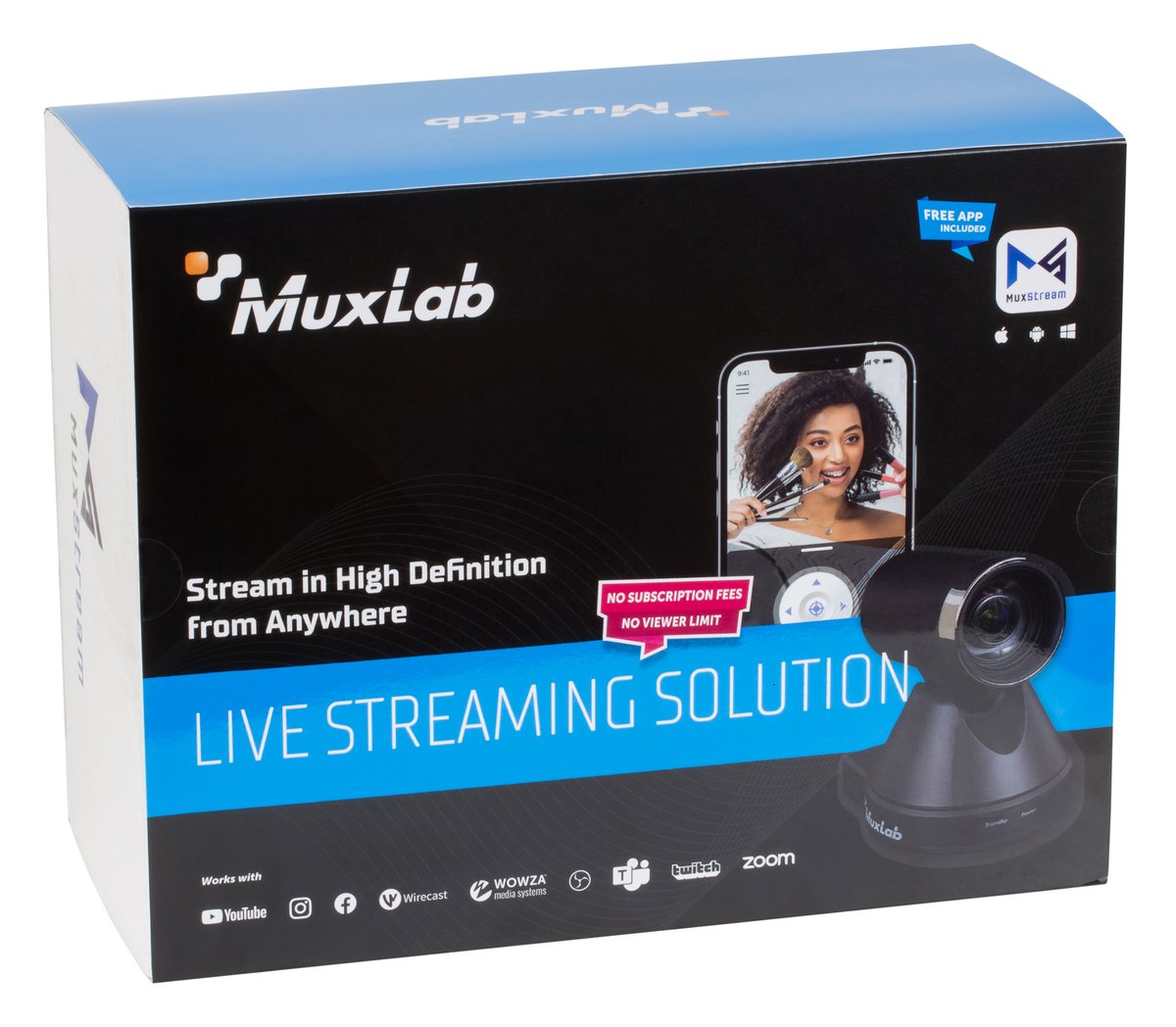 MuxLab 100521 MuxStream Live Streaming Solution