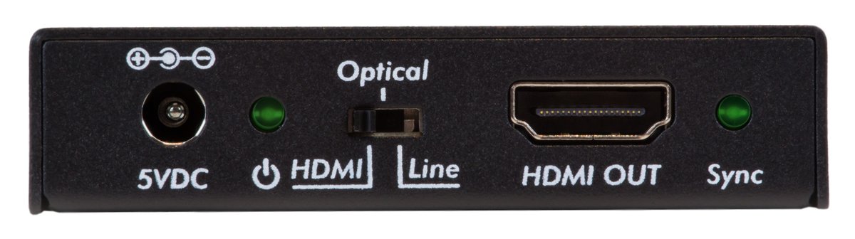 MuxLab 100527 HDMI to HDMI with Audio Embedder, 4K/60 - view 3