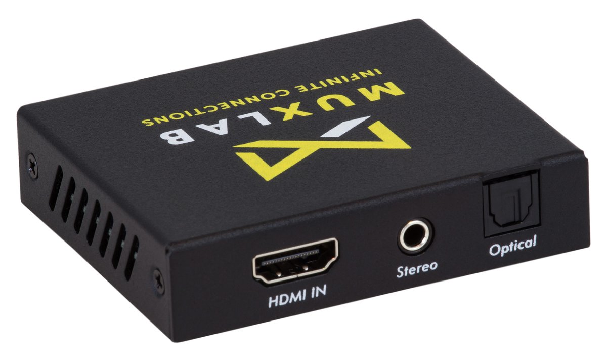 MuxLab 100527 HDMI to HDMI with Audio Embedder, 4K/60 - view 4