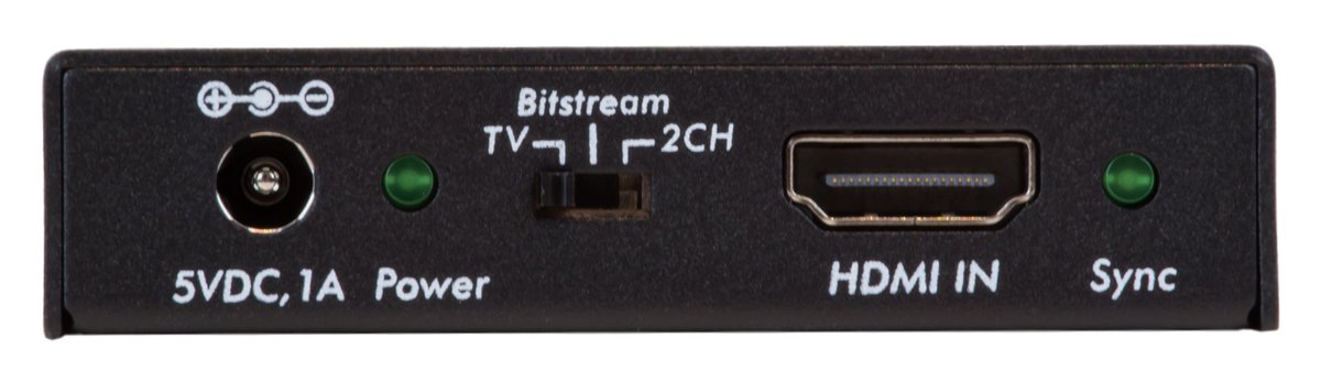 MuxLab 100528 HDMI to HDMI with Audio De-embedder, 4K/60 - view 4