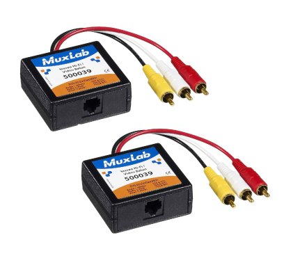 MuxLab 500039 Stereo Hi-Fi Video Balun 2-Pack - view 2