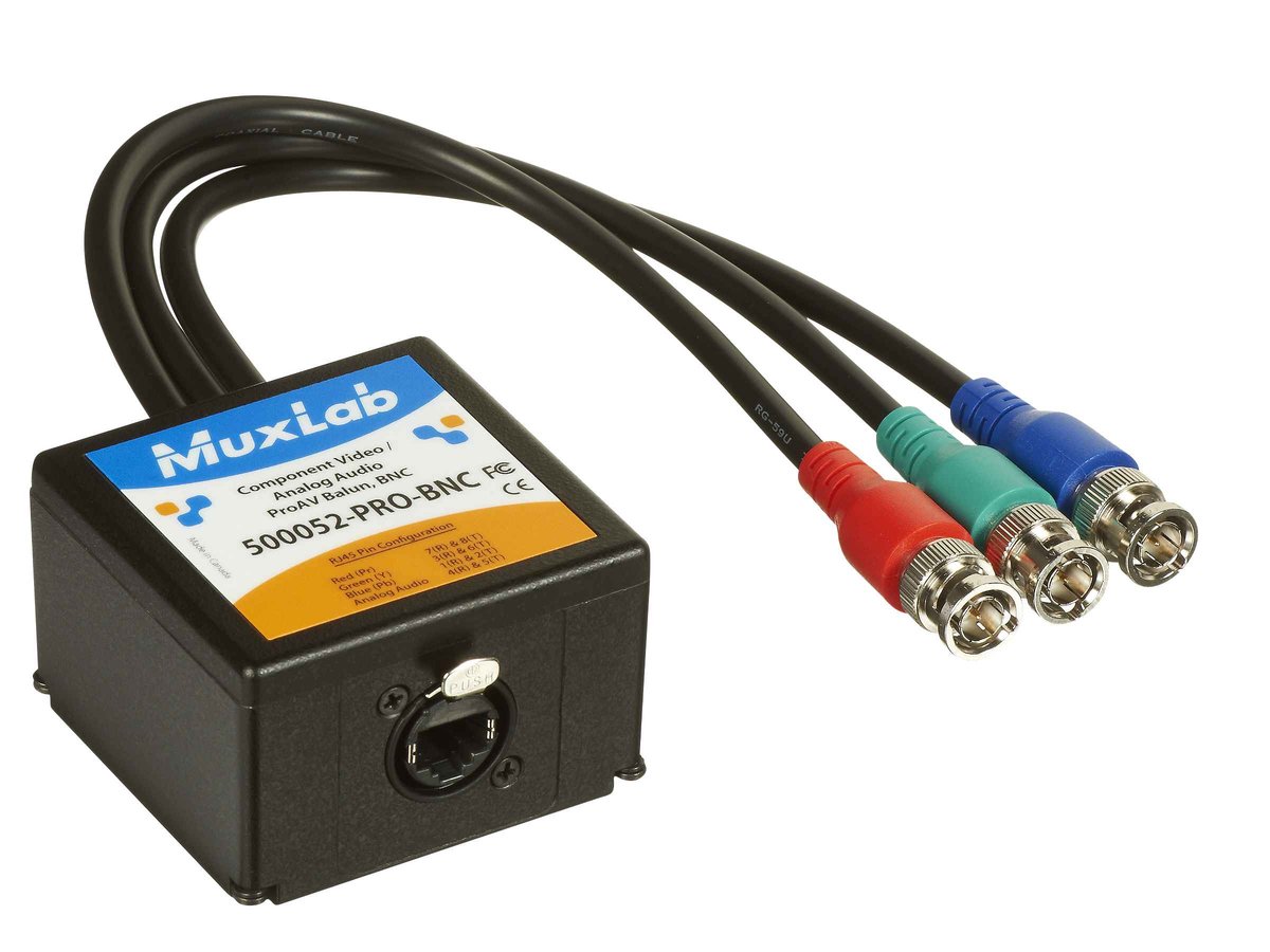 MuxLab 500052 Component Video/Analog Audio Balun - view 4