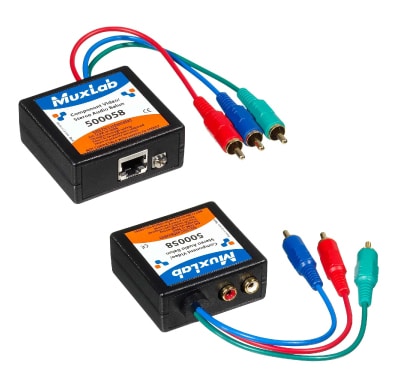 MuxLab 500058 Component Video/Stereo Audio Balun 2-Pack