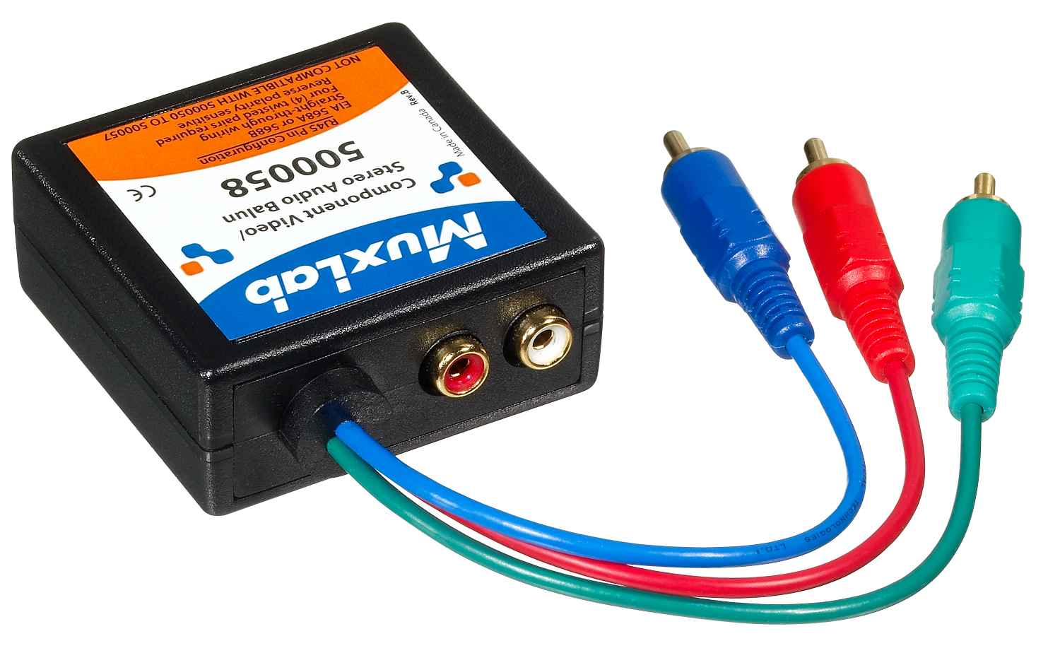 MuxLab 500058 Component Video/Stereo Audio Balun 2-Pack - view 3