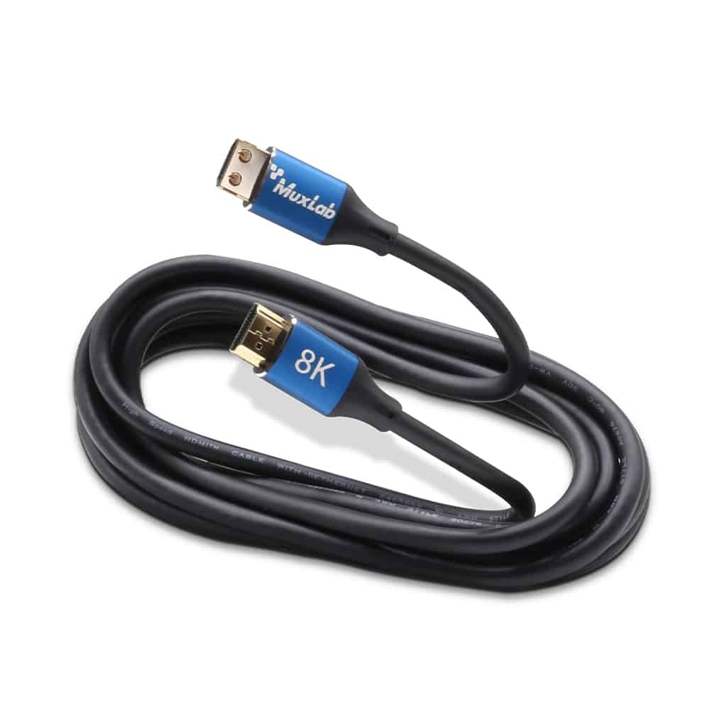 MuxLab 500095 Premium Certified HDMI 2.1 Cable with Pull Resistant Connector, 10ft/3m, 10 pack - view 2