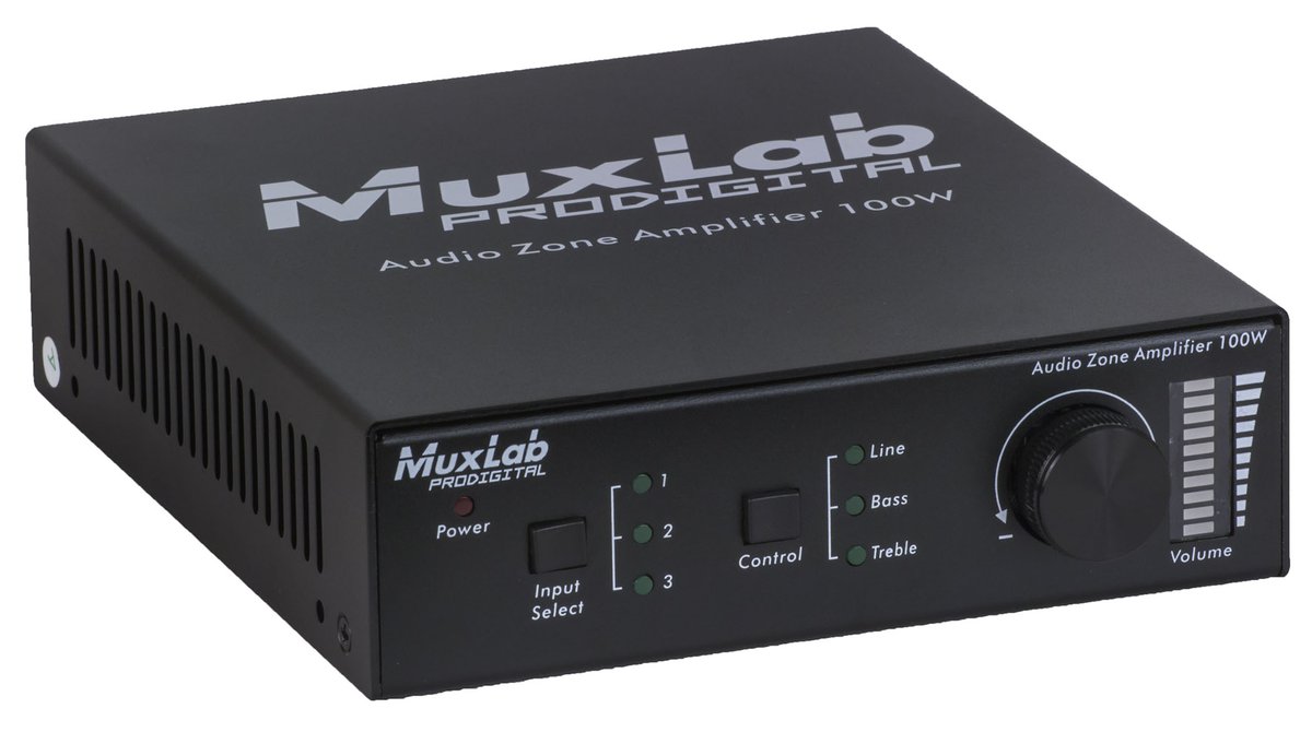 MuxLab 500217 Audio Zone Amplifier 100W - view 2