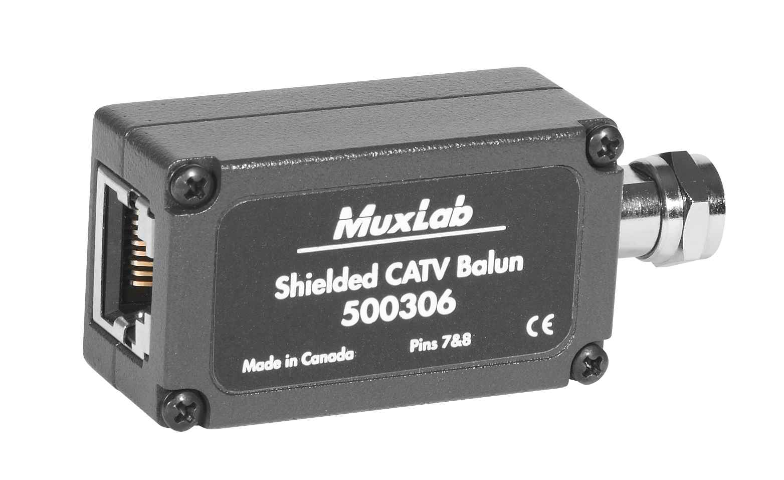 MuxLab 500306 Shielded CATV Balun - view 2