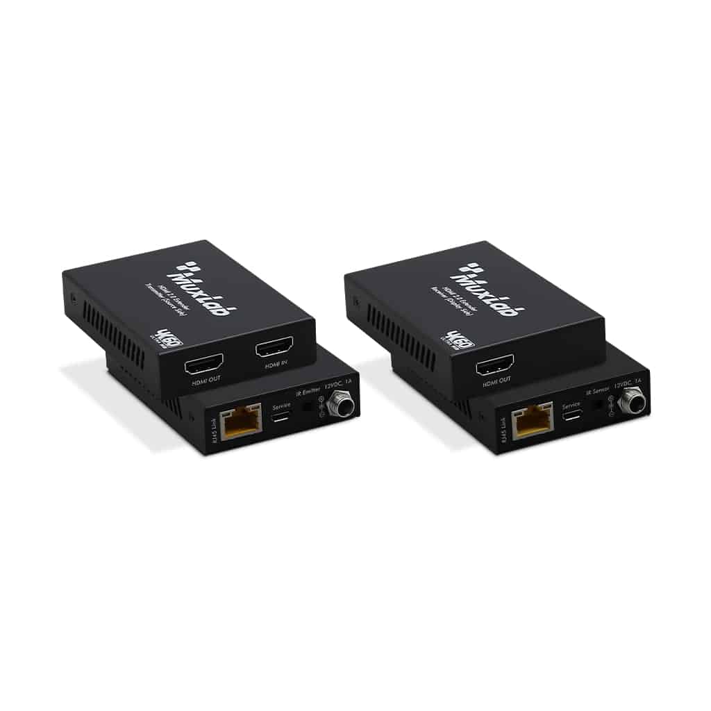 MuxLab 500408 HDMI 2.0 Extender Kit, 50m