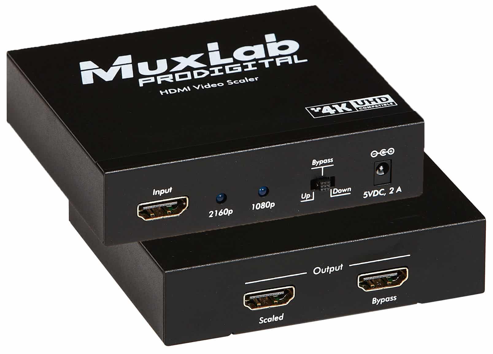 MuxLab 500433 HDMI Video Scaler Scaler, UHD-4K