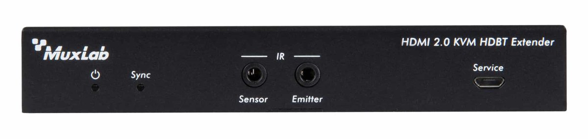 MuxLab 500449 HDMI 2.0 KVM HDBT Extender Kit, 100m - view 3