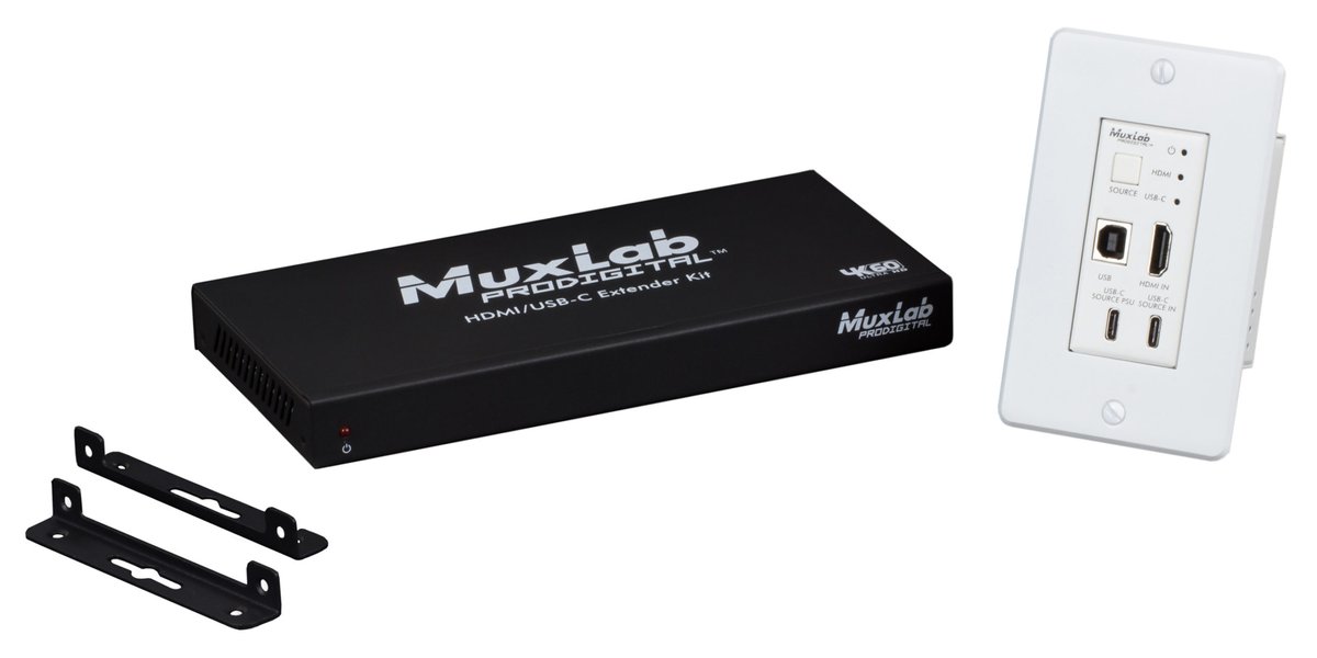 500452 HDMI/USB-C KVM Extender Kit, HDBT, 4K/60