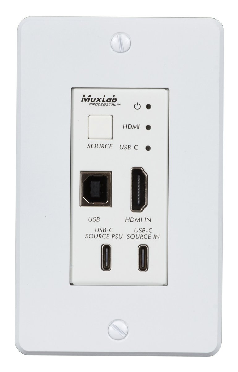MuxLab 500452 HDMI/USB-C KVM Extender Kit, HDBT, 4K/60 - view 4