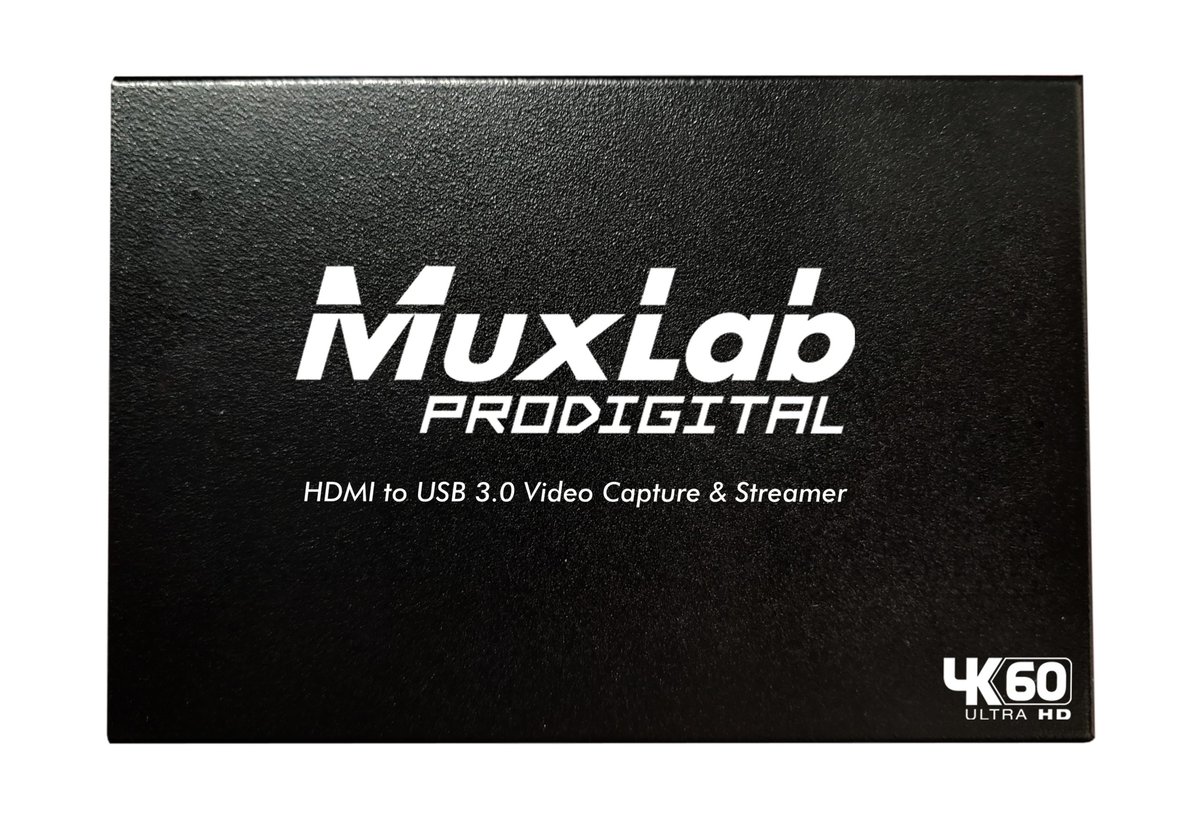 MuxLab 500467 HDMI to USB 3.0 Video Capture & Streamer - view 2