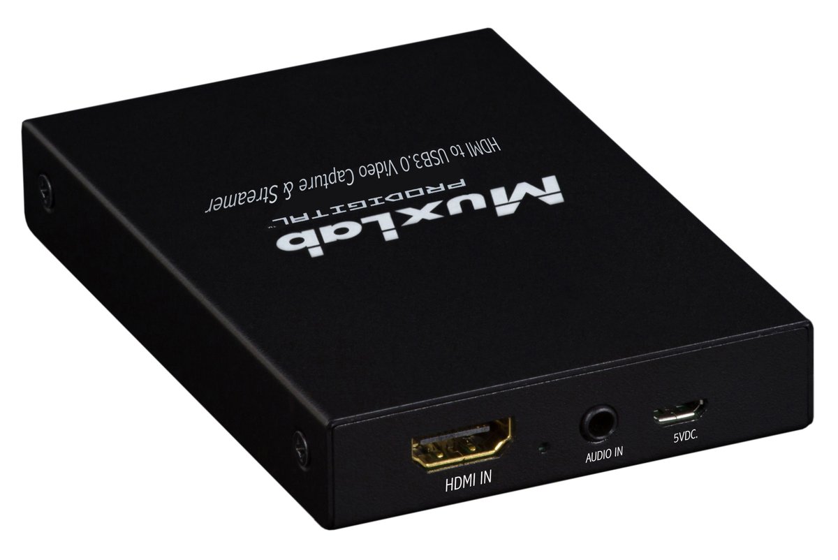 MuxLab 500467 HDMI to USB 3.0 Video Capture & Streamer - view 3