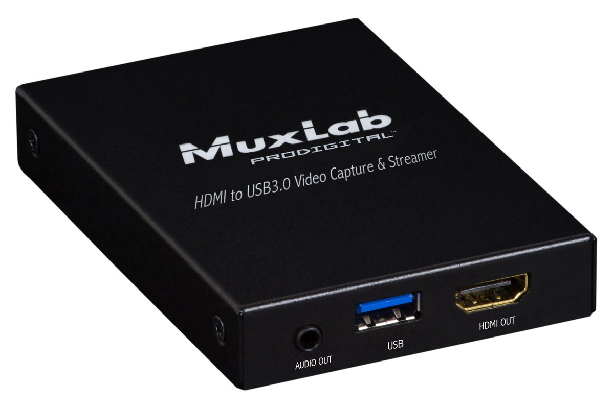 MuxLab 500467 HDMI to USB 3.0 Video Capture & Streamer - view 4