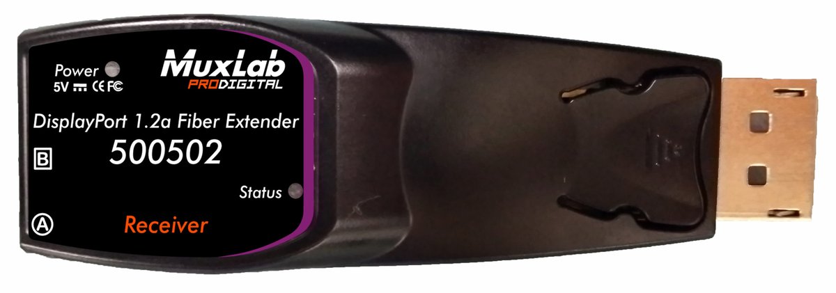500502 DisplayPort 1.2a Fiber Extender Kit