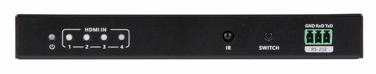 MuxLab 500513 HDMI 2.1 48Gbps 4x1 Switch Audio De-embedder - view 3