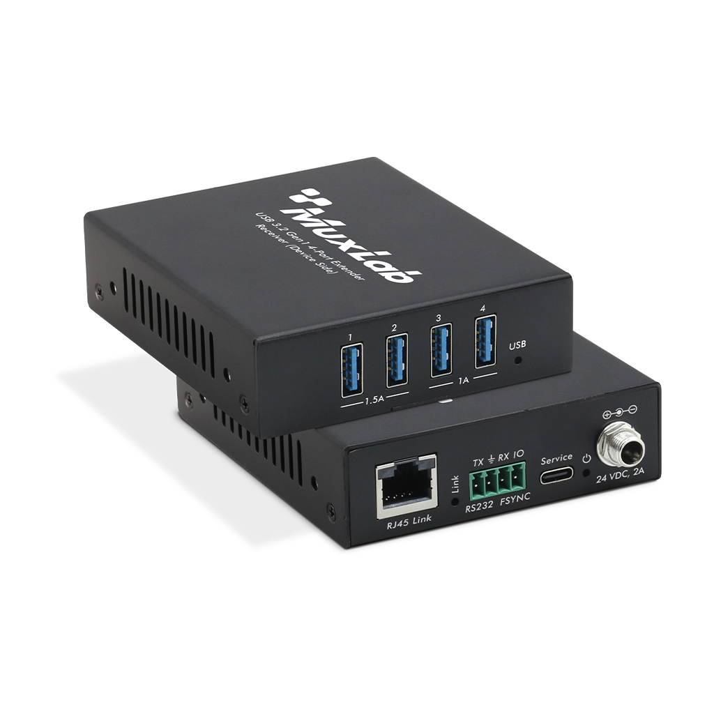 MuxLab 500530 USB 3.2 Gen1 4-Port Extender Kit, 100m - view 3