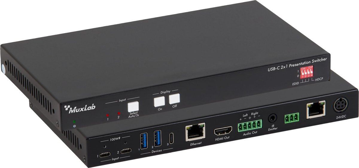 500531 USB-C 2x1 Presentation Switcher