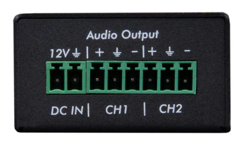 MuxLab 500552 Dante 2-Channel Analog Audio Decoder - view 4