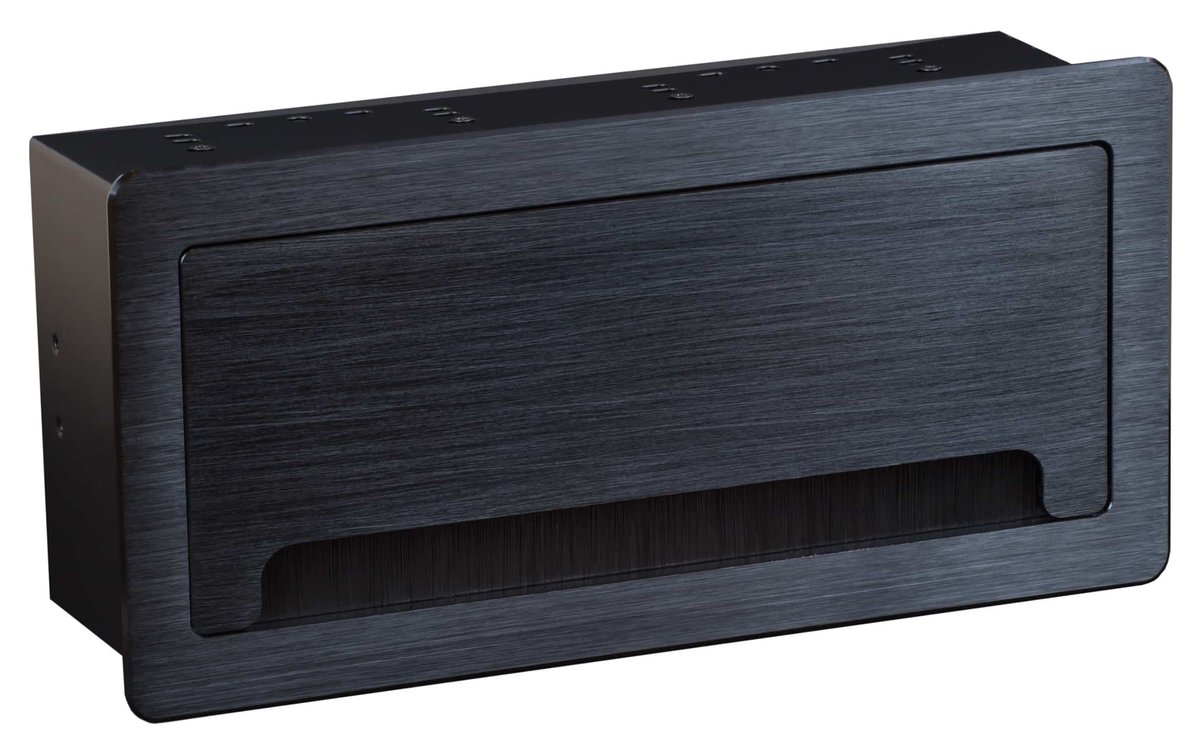 MuxLab 500610 Table Top Panel Black