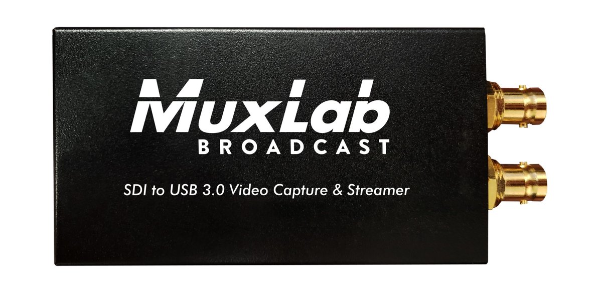 MuxLab 500705 SDI to USB3.0 Video Capture & Streamer - view 2