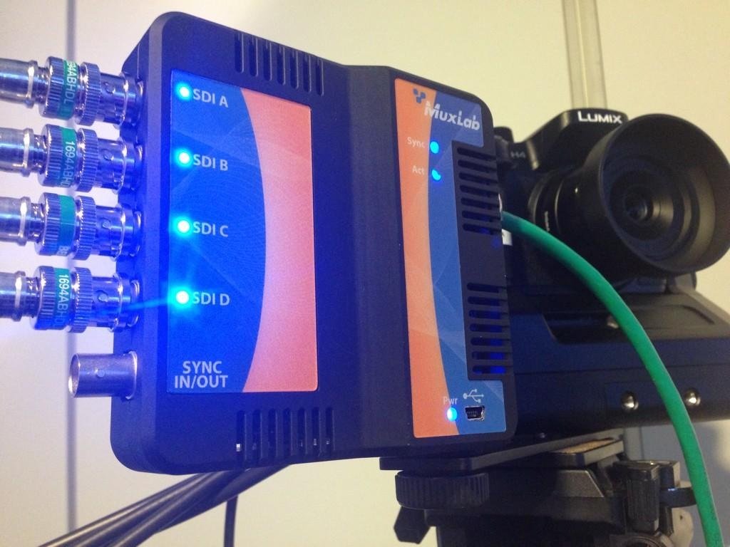 MuxLab 500730 6G-SDI Extender Over UTP - view 3