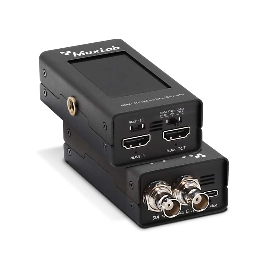 500746 SDI/HDMI Bidirectional Converter with Display
