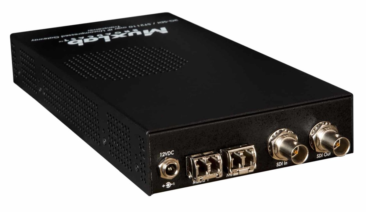 MuxLab 500767 3G-SDI/ST2110 over IP Gateway Tranceiver, MM - view 5