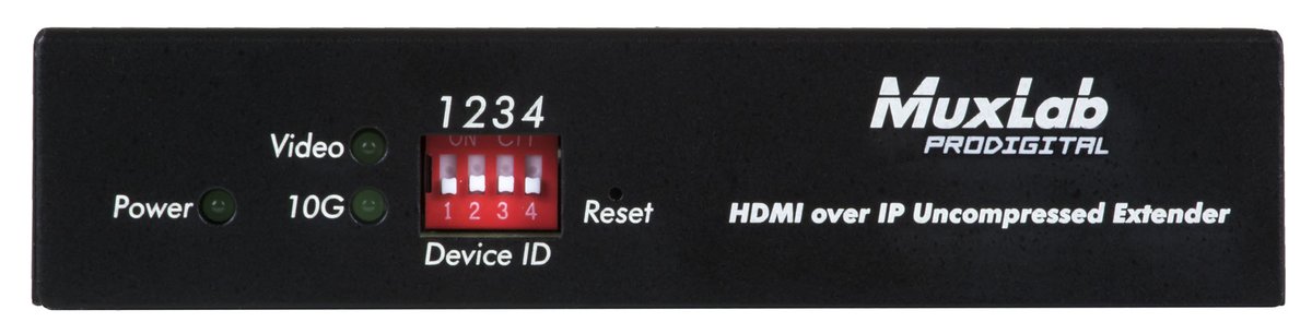 MuxLab 500768 HDMI over IP Uncompressed Receiver, 4K/60 - view 4