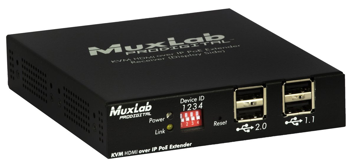 500770 KVM HDMI over IP PoE Receiver