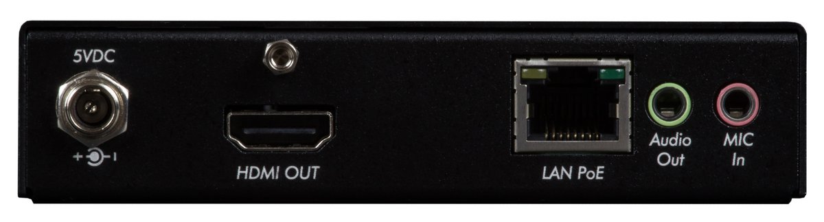 MuxLab 500772 KVM HDMI over IP PoE Receiver, UHD-4K - view 5