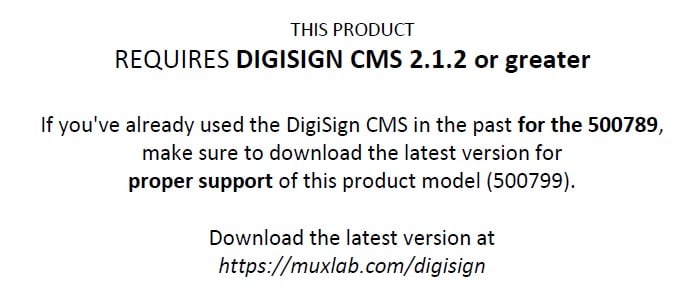 MuxLab 500799 DigiSign MXT - view 8