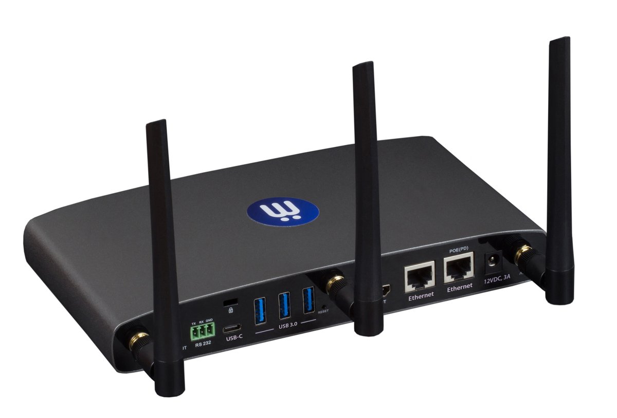 MuxLab 500829 MuxMeet Share Base-2 Wireless presentation and BYOM base that shares the room's camera, mic, and speaker - view 3