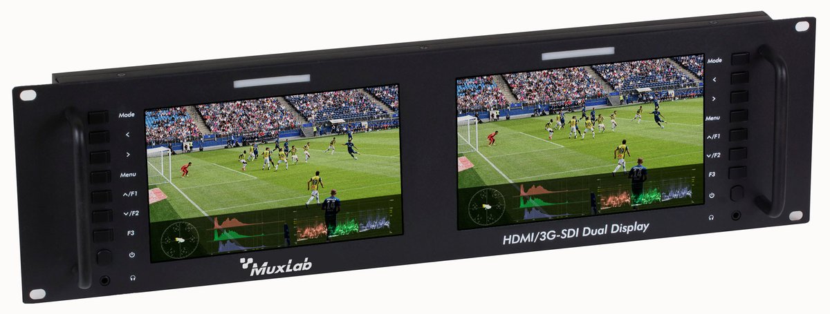 500841 HDMI/3G-SDI Dual Display, 4K/30