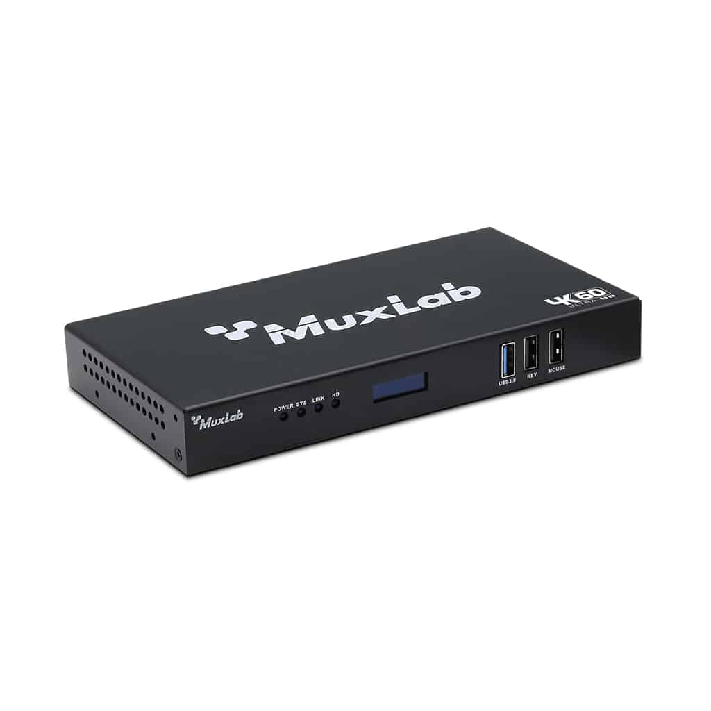 MuxLab 500861 HDMI over IP PoE Seamless Transceiver, 4K60 - view 2