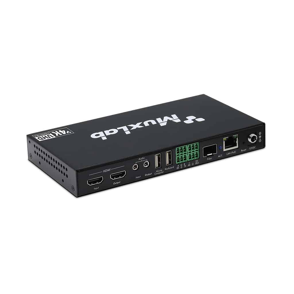 MuxLab 500862 HDMI over IP PoE Workstation Transceiver, 4K30 - view 6