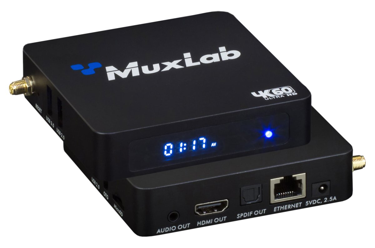 500890 HDMI over IP Receiver with Signage Player