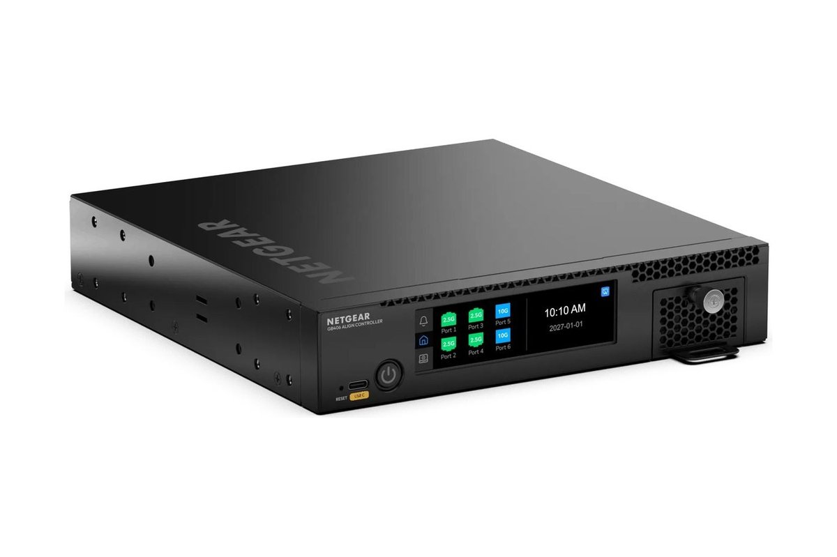 NETGEAR GB406 Align Controller (AV-over-IP Network Controller) - view 2