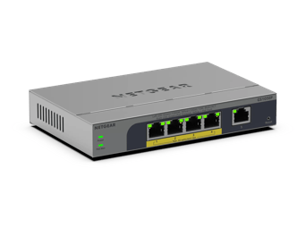 NETGEAR 5-Port Gigabit Ethernet Easy-Smart PoE+ Switch (GS105EP)