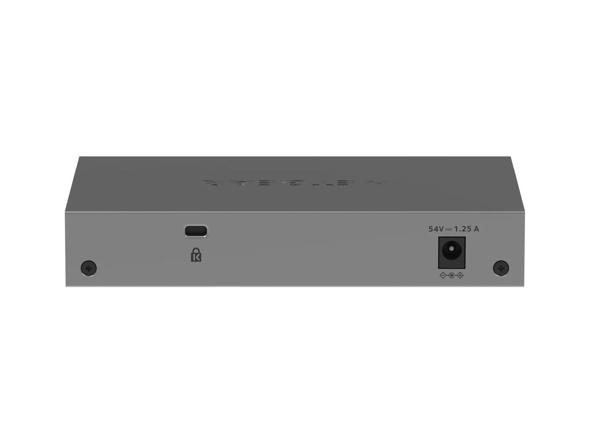 NETGEAR 5-Port Gigabit Ethernet Easy-Smart PoE+ Switch (GS105EP) - view 5