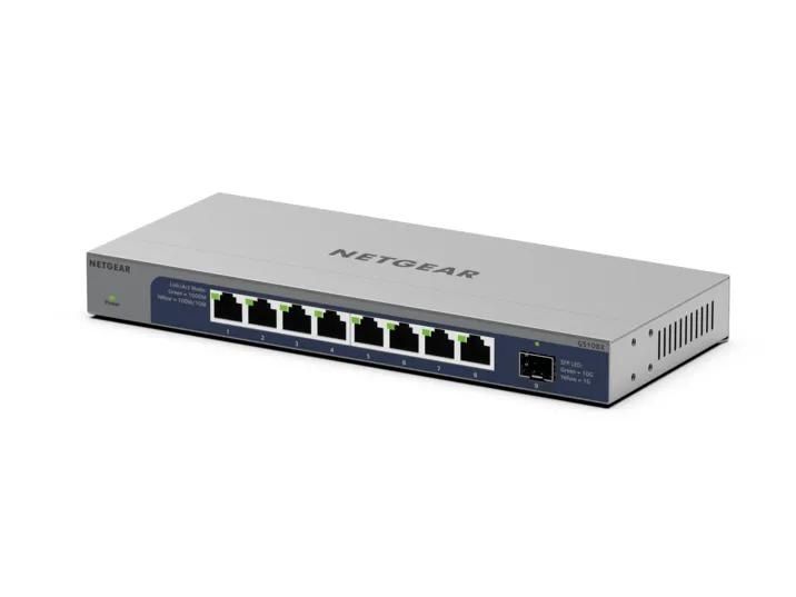 NETGEAR 8-Port Gigabit Ethernet Unmanaged Switch with 10G SFP+ Uplink (GS108X) - view 3