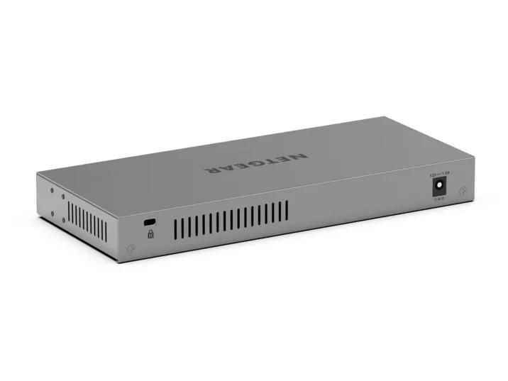 NETGEAR 8-Port Gigabit Ethernet Unmanaged Switch with 10G SFP+ Uplink (GS108X) - view 4