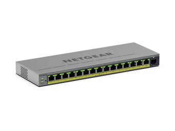 NETGEAR 16-Port Gigabit Ethernet Easy-Smart PoE+ Switch (GS116EP)